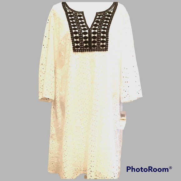 London Times Dresses & Skirts - NWT - London Times Women's Plus Eyelet Dress